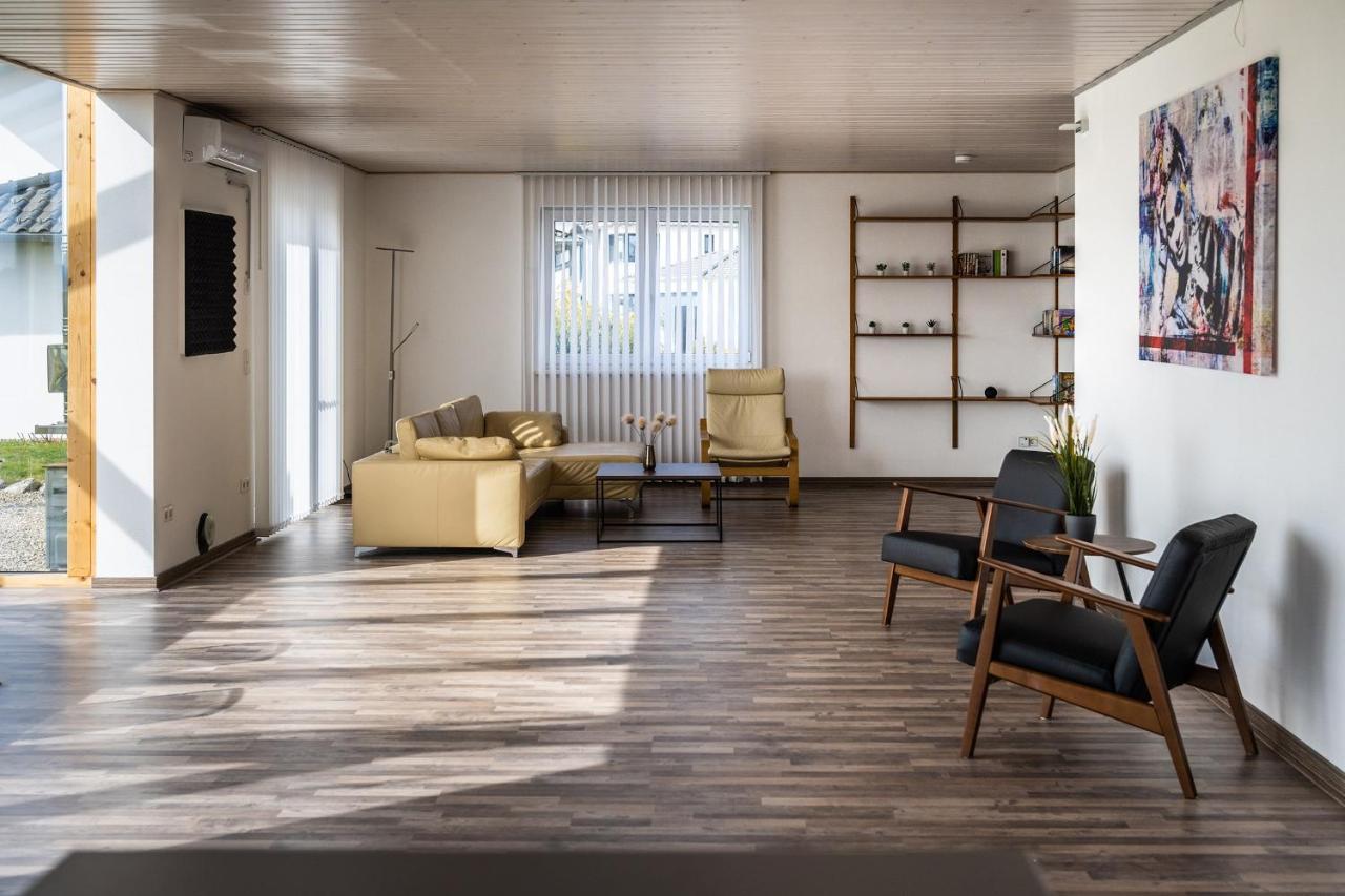 Ruhige Ferienwohnung Mit Panoramablick Ingoldingen Exterior foto